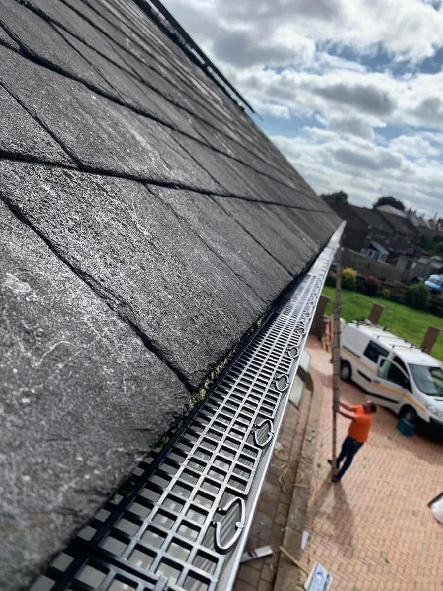 Gutter installation project in Kingsbridge