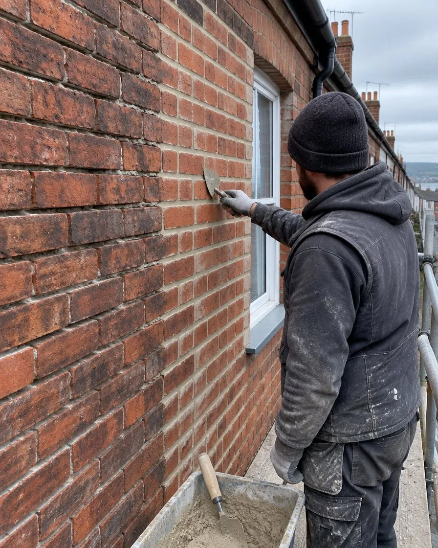 Brickwork and repointing in Kingsbridge