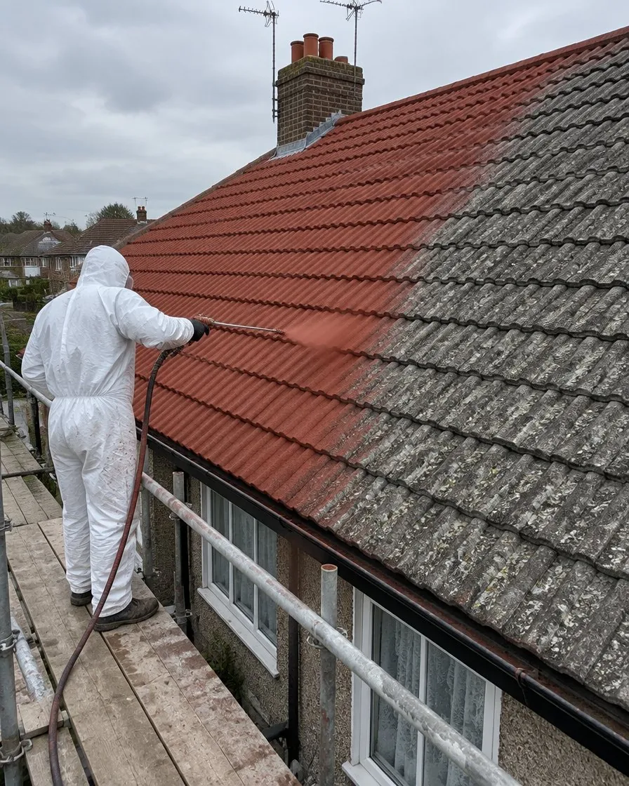 Roof painting and coating in Kingsbridge