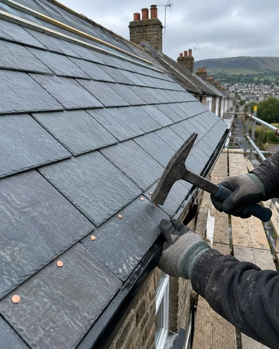 Slate roofing in Kingsbridge